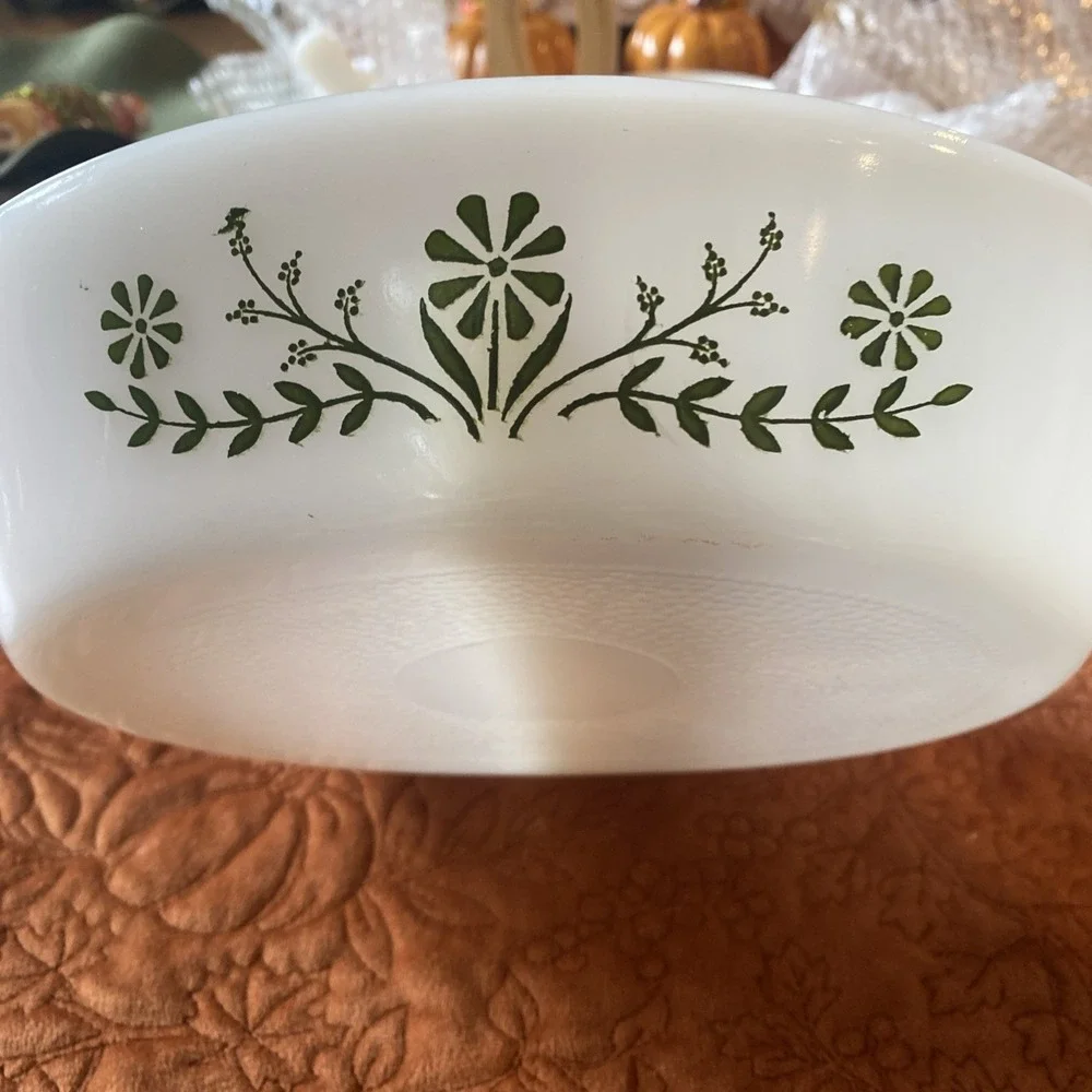 Glasbake vintage oval